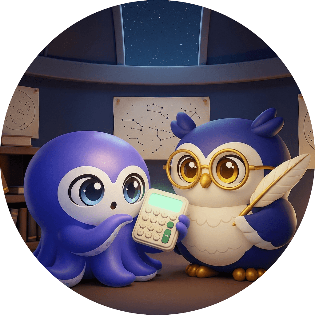 Official App Icon with Kepler and Vera on it